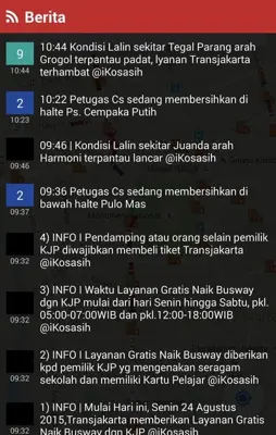 TransJakarta android App screenshot 0