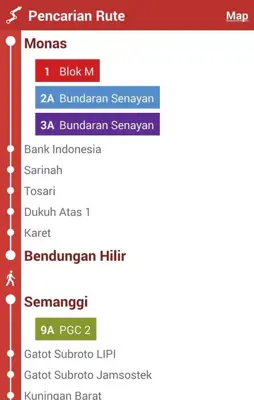 TransJakarta android App screenshot 1